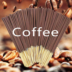 22cm Coffee Scent Bamboo Incense Sticks Natural Roasted Coffee Aroma Stick Incense Home Yoga Aromatherapy Wholesale OEM - Product Image 6