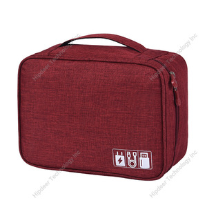 <b>USB</b> Data <b>Cable</b> & Earphone Wire Organizer <b>Power</b> Bank Storage Bag for Digital Electronic Accessories Camera Gear Bag - Product Image 3