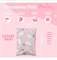 Sacs d'expédition en PE à haute rétraction et étanchéité, ajustement parfait, imperméables pour articles en tissu pliable