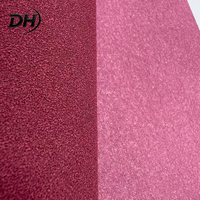 Tissu en Nubuck Microfibre Personnalisé OEM ODM, Couleur au Choix, pour Tige de Chaussure Birkenstock