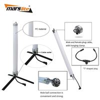 Tube néon LED personnalisé 0,5m 1m 2m DMX RGB, éclairage de club, décoration de boîte de nuit, tube pixel, lumière de scène DJ pour mariage et fête