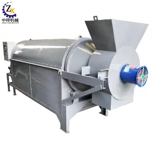 Small rotary dryer oven diesel burner grain rotary dryer washing grain dryer line