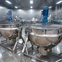 Mélangeur octogonal haute efficacité conforme GMP en acier inoxydable pour le mélange homogène de poudres industrielles, traitement par lots, moteur 2-10
