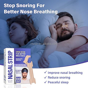 Tiras Nasales YOJO para Mejorar la Respiración (100 Unidades), Adhesivas, Hipoalergénicas, Resistentes al Sudor, para Dormir, Deportivas, Anti Ronquidos - Product Image 3