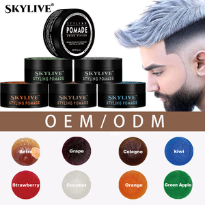 Produits Chauds 85g Salon Qualité Forte Tenue Mat Pommade Texture Cire Coiffure Pommade Produits de Coiffure pour Hommes - Product Image 4