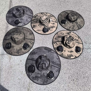 Mũ quạt năng lượng mặt trời Mũ chống nắng Câu Cá Đi Bộ Đường Dài Ngoài trời mùa hè Mũ ngư dân chống nắng mái hiên siêu lớn - Product Image 5