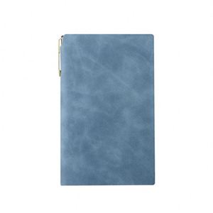 Porte-stylo A6 portable, bloc-notes personnalisé avec logo imprimé, en cuir souple, pour bureau, bloc-notes épaissi, cadeau, colle sans fil - Product Image 1