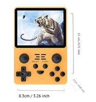 X105-1RGB20S Konsol Game Genggam Sumber Terbuka Versi Upgrade HD IPS Joystick PSP Nostalgia Game Arcade