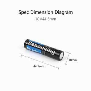 ถ่านซิงค์คาร์บอน R03 ขนาด <span class=keywords><strong>AAA</strong></span> <span class=keywords><strong>1.5</strong></span> โวลต์ แบตเตอรี่แห้ง - Product Image 2