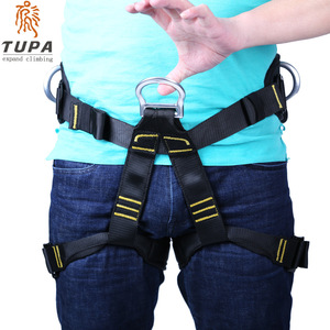 Arnés de Seguridad de Medio Cuerpo Tupa, Ajustable, de Hilo de Alta Resistencia, Equipo de Escalada - Product Image 4