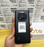 Smartphone 5G Redmi Note14Pro 6,7 pouces avec HyperOS, processeur Snapdragon 800 Series Octa Core, écran HD AMOLED 120Hz, anglais/français
