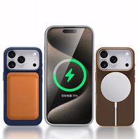 Étui de protection personnalisé en cuir végétalien élégant de qualité supérieure pour iPhone 18 17 16 15 14 13 12 Pro Max Plus Air