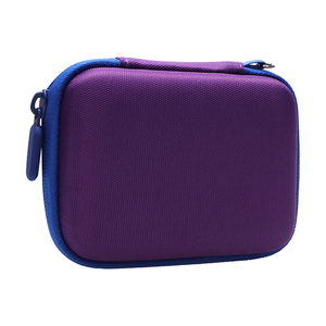Violet EVA coque rigide étui de transport étanche haut-parleur mallette de rangement haut-parleur protection antichoc boîte pour <span class=keywords><strong>J</strong></span>.BL Go 4 et Go <span class=keywords><strong>3</strong></span> - Product Image 6