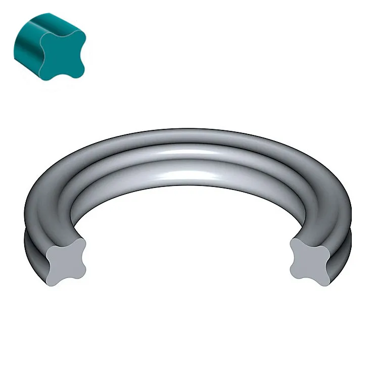 Good Proformance AS568 Standard X-Ring Rubber Quad Ring EPDM NBR FKM X Ring