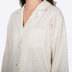 Sleep Wear Women's100% Cotton <strong>Christmas</strong> Girls Summer Winter <strong>Maternity</strong> Satin Pointelle <strong>Pajamas</strong> Family Set for Women Set - Product Image 6