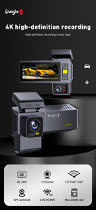 Bán Hàng Trực Tiếp Sản Xuất 4K 3 Chnanel 6G Ống Kính 4K Tầm Nhìn Ban Đêm Phía Trước Cabin Và Phía Sau <span class=keywords><strong>Video</strong></span> <span class=keywords><strong>Recorder</strong></span> Blackbox Auto DVR Dash Cam - Product Image 3