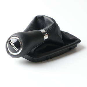 Couvercle en cuir pour pommeau de levier de vitesse de voiture, pour Mercedes Benz W204 C204 C63 C300 C250 W207 A207, conception ergonomique - Product Image 2