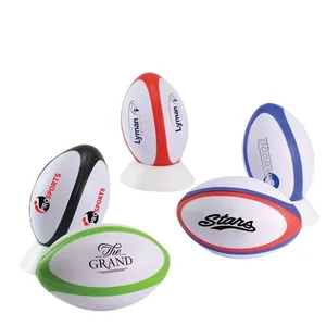 Pallone da rugby antistress S2038 gadget personalizzati - Product Image 1
