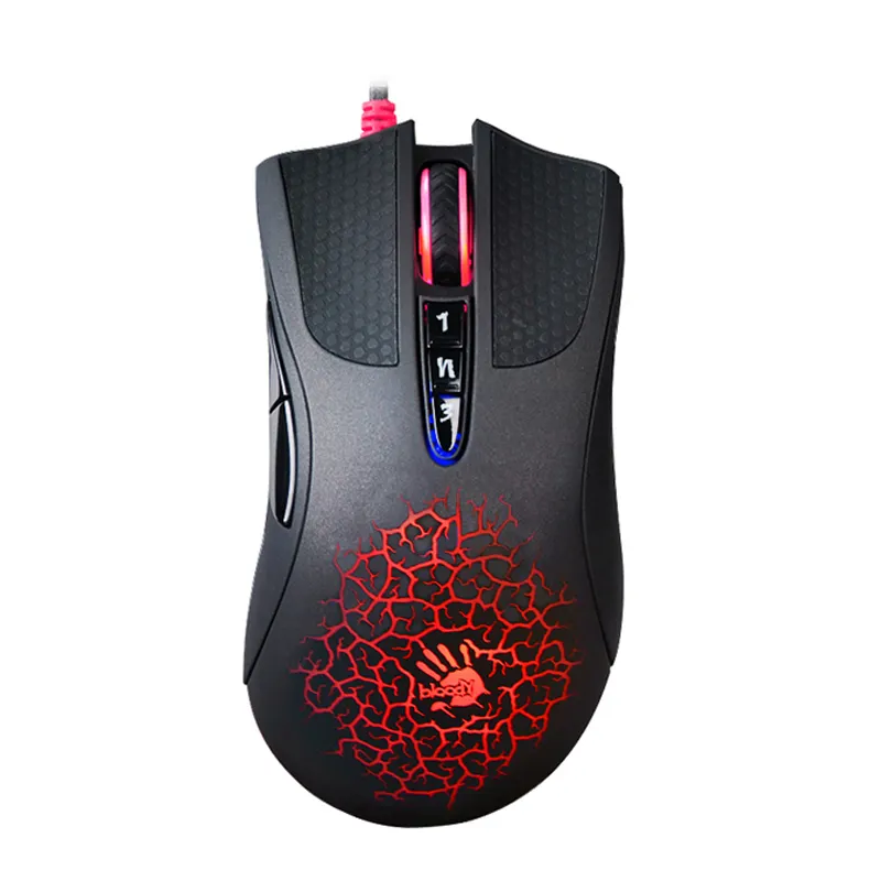Reasonable price 4000 CPI 3 shooting modes A4tech bloody A90 light strike gaming mouse