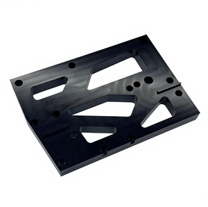 Placa de Montaje Hueca Ligera de Aluminio Anodizado, Mecanizada por CNC, Personalizada OEM, Equipo de Automatización de Alta Precisión - Product Image 5