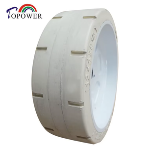 ยางรถยกแบบตันคุณภาพดีเยี่ยม ขนาด 22x7x17 3/4 สำหรับรถลาก AGV ไฟฟ้า - Product Image 2