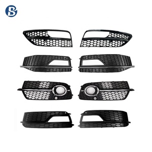 Grille de phare antibrouillard en nid d'abeille ABS pour <span class=keywords><strong>Audi</strong></span> <span class=keywords><strong>A3</strong></span> A4 S5 <span class=keywords><strong>Q5</strong></span> - Product Image 1