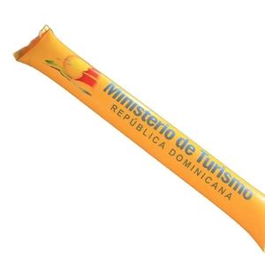 Bastones de sonido personalizados de aluminio y vinilo ecológicos con laminado brillante y impresión digital para conciertos y animación. - Product Image 2