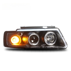 Fari a Proiezione LED Modificati con Occhio d'Angelo per <span class=keywords><strong>Volkswagen</strong></span> <span class=keywords><strong>Passat</strong></span> <span class=keywords><strong>B5</strong></span> Modelli 99-07 - Product Image 4
