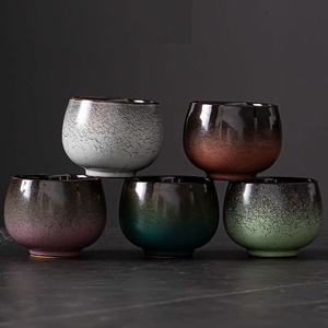 Creatividad Retro Tazas <span class=keywords><strong>de</strong></span> té Cerámica áspera <span class=keywords><strong>Taza</strong></span> <span class=keywords><strong>de</strong></span> <span class=keywords><strong>maestro</strong></span> familiar hecha a mano Horno mate <span class=keywords><strong>Taza</strong></span> <span class=keywords><strong>de</strong></span> café Casa <span class=keywords><strong>de</strong></span> té Kung Fu chino <span class=keywords><strong>Taza</strong></span> <span class=keywords><strong>de</strong></span> té - Product Image 1