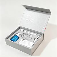 Boîte d'emballage dentaire pliable de qualité supérieure avec fermeture magnétique, impression personnalisée, pour appareils orthodontiques et aligneurs transparents