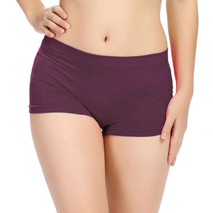 Braguitas de Bikini sin Costuras de Corte Alto para Mujer, Tejido de Algodón, Elastano y Seda, Tallas Grandes, Transpirables, Ecológicas y Antibacterianas - Product Image 5