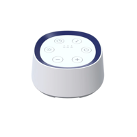 Machine à bruit blanc portable rechargeable avec veilleuse pour la thérapie du sommeil des bébés et des adultes, batterie 500-1000 mAh, 20 heures d'autonomie