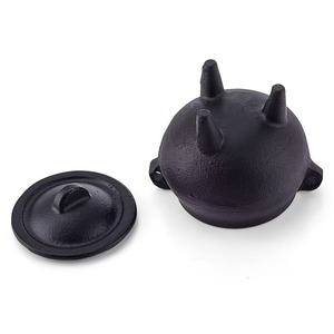 鋳鉄製香炉＆ホルダー ミニ釜 アロマティックセージ パロサント樹脂 炭 日本のお香 |   ホーム - Product Image 3
