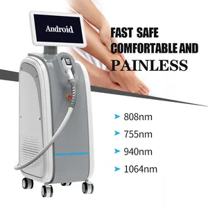 Professional beauty Professional 808 Diode Laser Hair Removal Machine Mixed Diode Laser 755 808 1064