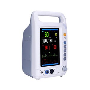 เครื่องตรวจวัดสัญญาณชีพผู้ป่วยยี่ห้อ Yonker รุ่น PM-8000A แบบหลายพารามิเตอร์ พร้อมแบตเตอรี่ลิเธียม สำหรับใช้ในโรงพยาบาลและที่บ้าน - Product Image 2