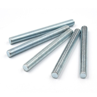 ASTM A193 B7 B7M Alloy Steel Carbon Steel Black Oxide Full Threaded Rod DIN976 150mm M8 M10 M12 Zinc Plated 25mm Stud Thread Rod