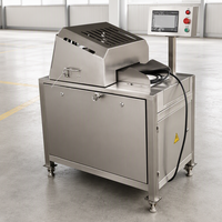 Machine automatique de découpe de viande congelée en dés, en acier inoxydable 304, pour la découpe de côtes, de poulet, de canard et de os, certifiée CE