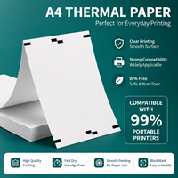 Imprimante portable A4 Shirley Ya, imprimante thermique sans encre pour tatouage |   USB, compatible avec les ordinateurs portables Android et iOS