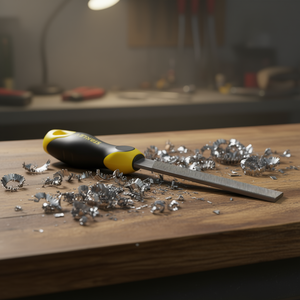 Lima plana paralela Stanley de 150 mm, herramienta para trabajar metales - Product Image 3