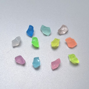 Notte bagliore pietre acriliche-commercio all'ingrosso 6*8MM di plastica acrilica di cristallo luminoso per la fata giardino Stress palla da te otturazioni - Product Image 5