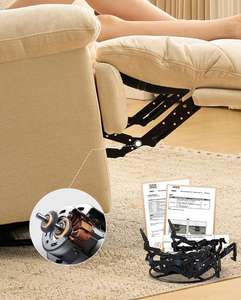 Sillón Reclinable Multifuncional Eléctrico para Masajes, Sofá Individual de Descanso, Silla Mecedora para Hoteles y Cabañas - Product Image 5