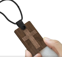 Collier RFID NFC en acier inoxydable passif 13,56 MHz, pendentif cœur en résine NFC avec puce 213 pour réseaux sociaux