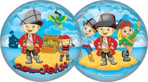 Ballon de jeu gonflable pour enfants de 130 mm en PVC imprimé, fabriqué en Europe, vente en gros - Product Image 3