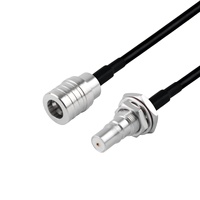 Câble coaxial blindé double BNC mâle-mâle RG58 sur mesure, 50 ohms, DC-6GHz, câble d'extension RF à faible perte