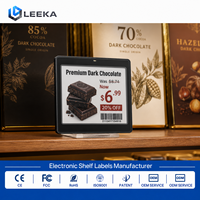 LEEKA ESL - Etiqueta Electrónica de Precio Digital Inteligente con Pantalla de Tinta Electrónica y Batería de Larga Duración para Negocios Minoristas y Mayoristas