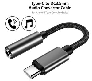 Câble adaptateur <span class=keywords><strong>USB</strong></span> numérique de Type C à prise casque de 3.5mm pour téléphone intelligent - Product Image 2