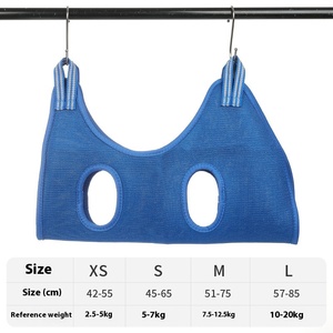 Bolsa de baño multifuncional antiarañazos <span class=keywords><strong>para</strong></span> gatos <span class=keywords><strong>para</strong></span> el aseo, el recorte de uñas y la toma de medicamentos hecha de malla Sandwitch - Product Image 6