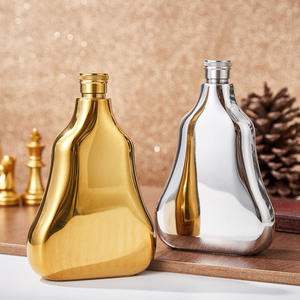 <span class=keywords><strong>2026</strong></span> Nieuwste 6oz Hip <span class=keywords><strong>Flask</strong></span> Goud Zilver RVS Champagne Alcohol Wijn Metalen Fles Drankfles Whiskyfles - Product Image 1