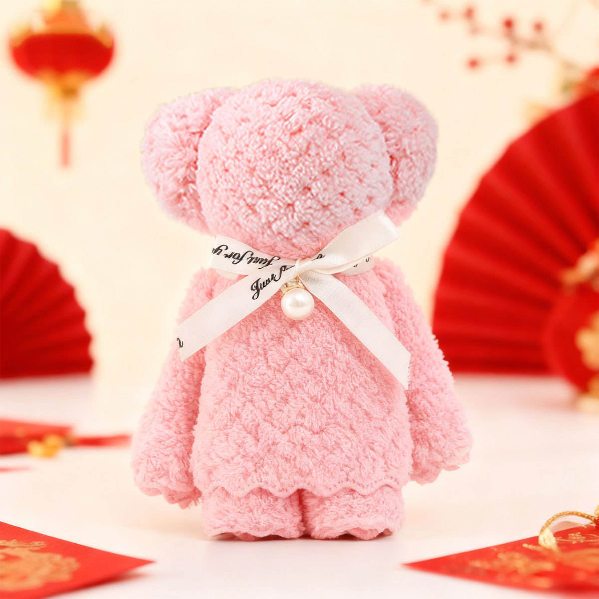 Ours perle rose