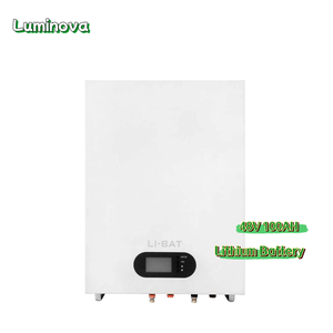 Batterie au lithium solide Luminovasolar 48V 100Ah pour systèmes solaires hors réseau/hybrides avec garantie de 10 ans - Product Image 1